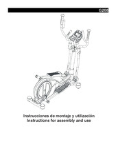 BH FITNESS G268 Instrucciones De Montaje Y Utilización