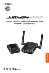 ICON AIRMON PRO Manual Del Usuario