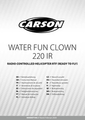 Carson WATER FUN CLOWN 220 IR Indicaciones De Seguridad