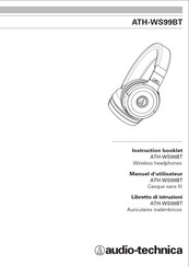 Audio-Technica ATH-WS99BT Manual De Instrucciones