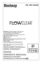 Bestway Flowclear Platinum Power Steel Serie Manual De Instrucciones