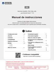 HORI NSW-429 Manual De Instrucciones