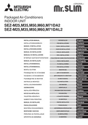 Mitsubishi Electric Mr.SLIM SEZ-M25DA2 Manual De Instalación