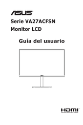 Asus VA27ACFSN Serie Guia Del Usuario