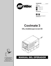 Miller Coolmate 3 Manual Del Operador