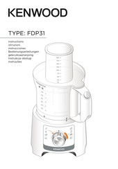 Kenwood MultiPro Compact FDP31 Serie Instrucciones