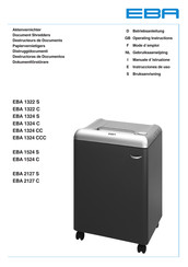 EBA 1322 S Instrucciones De Uso