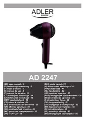 Adler europe AD 2247 Manual De Uso