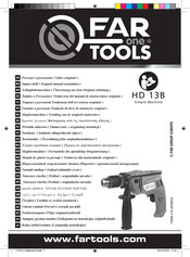 Far Tools HD 13B Traduccion Del Manual De Instrucciones Originales