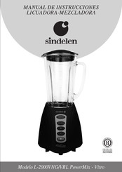 Sindelen L-2000VNG PowerMix-Vitro Manual De Instrucciones