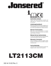 Jonsered LT2113CM Manual De Las Instrucciones