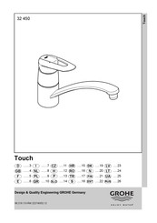 Grohe Touch 32 450 Manual Del Usuario