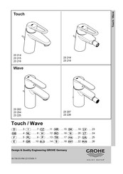 Grohe Touch 23 219 Manual Del Usuario