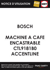 Bosch CTL7 Serie Manual De Usuario