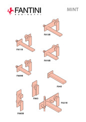 Fantini Rubinetti MINT F813B Manual Del Usuario