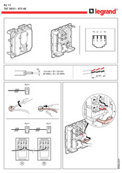 Legrand RJ 11 Guia De Inicio Rapido