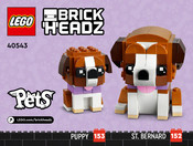 LEGO BrickHeadz PUPPY 153 Manual Del Usuario