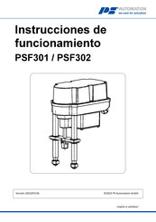 PS Automation PSF301 Instrucciones De Funcionamiento