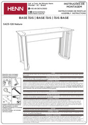 HENN ÍSIS S423-128 Instrucciones De Montaje