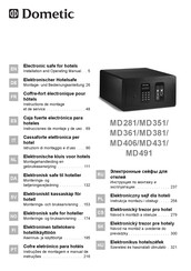 Dometic MD281 Instrucciones De Montaje Y De Uso