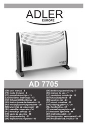 Adler europe AD 7705 Manual De Uso