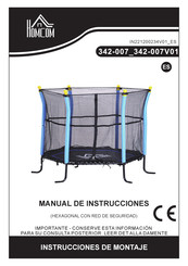 HOMCOM 342-007V01BU Manual De Instrucciones