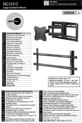 Omnimount NC125 C Manual De Instrucciones