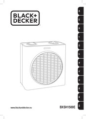 Black and Decker BXSH1500E Manual Del Usuario