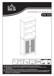 HOMCOM 836-505 Manual Del Usuario