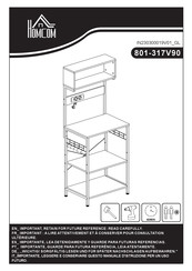 HOMCOM 801-317V90 Manual Del Usuario