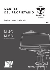 TOHATSU M 5B Manual Del Propietário