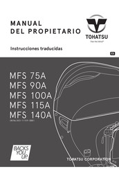 TOHATSU MFS 140A Manual Del Propietário