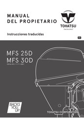 TOHATSU MFS 30D Manual Del Propietário