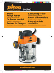Triton MOF 001 Instrucciones De Funcionamiento Y Seguridad