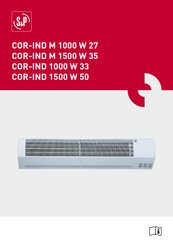S&P COR-IND 1500 W 50 Manual De Instrucciones