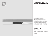 HEIDENHAIN LC 491 M Instrucciones De Montaje