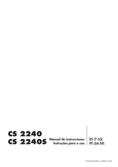 Jonsered CS 2240 Manual De Instrucciones