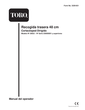 Toro 20833 Manual Del Operador