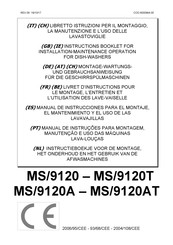 Lotus MS/9120 Manual De Instrucciones Para El Montaje Y Manejo