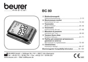 Beurer medical BC 80 Instrucciones De Uso