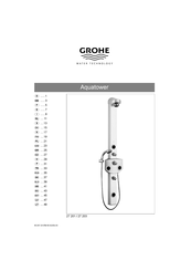 Grohe Aquatower 27 201 Manual Del Usuario