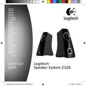 Logitech Z320 Guia De Inicio Rapido