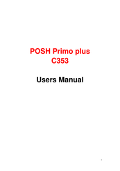 Posh Mobile C353 Manual De Usuario