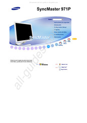 Samsung SyncMaster 971P Manual Del Usuario