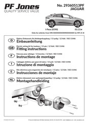 PF Jones 29360513PF Instrucciones De Montaje