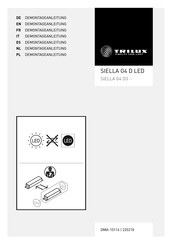Trilux Siella G4 D3 Serie Instrucciones De Montaje