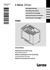 Lenze EDK94AZHN26 Instrucciones Para El Montaje