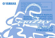 Yamaha YFM35FGD Manual Del Propietário