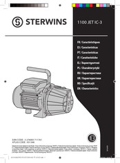 STERWINS 1100 JET IC-3 Guía De Características