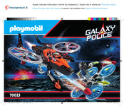 PLAYMOBIL GALAXY POLICE 70023 Instrucción De Montaje